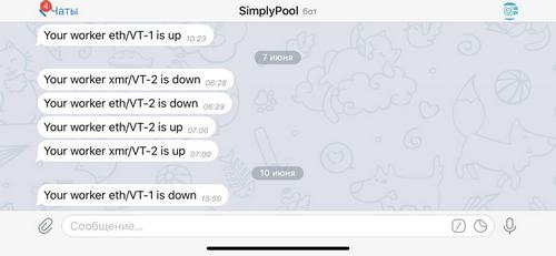 Чат SimplyPoolBot